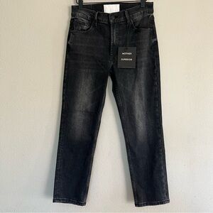 Mother Superior The Dazzler Shift Ankle Jeans 29 Faded Black Goth Grunge Moto